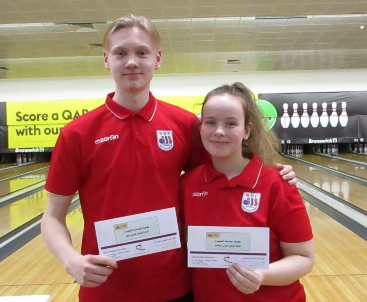 Bra start for det norske laget i Doha, Vilde nummer 2 og Sander nummer 3 i single Bra start for det norske laget i Doha, Vilde nummer 2 og Sander nummer 3 i single - thumbnail