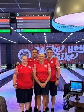 3 bronsemedaljer til de norske bowlerne i sitt første Special Olympics World Summer Games 2023 i Berlin - thumbnail