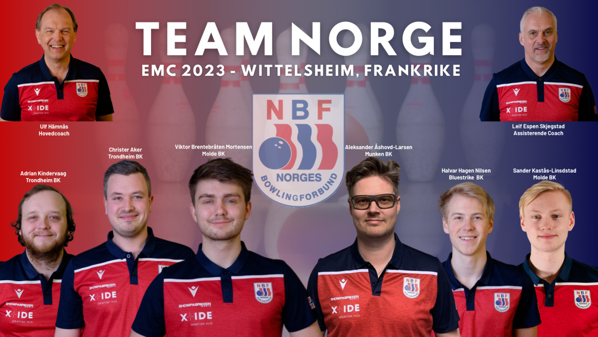 Norges herrelandslag i bowling klare for EM. Norges herrelandslag i bowling klare for EM. - thumbnail