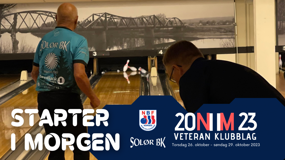 I morgen spilles første innledende pulje – NM Veteran Klubblag 2023 - thumbnail