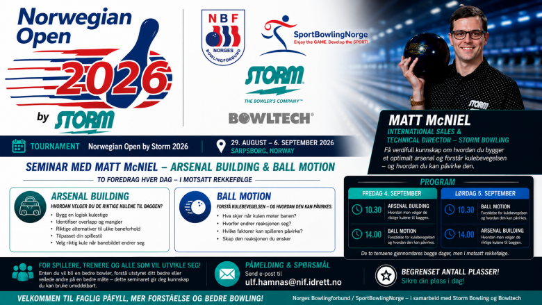 Seminar under Norwegian Open by Storm 2026 Seminar under Norwegian Open by Storm 2026 - thumbnail