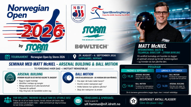 Seminar under Norwegian Open by Storm 2026 Seminar under Norwegian Open by Storm 2026 - thumbnail